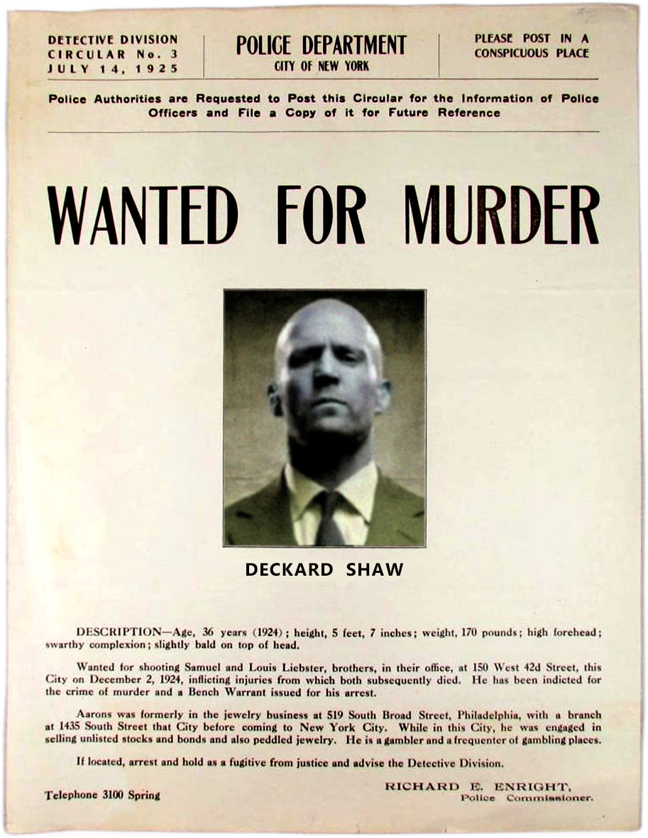 shaw-murderer